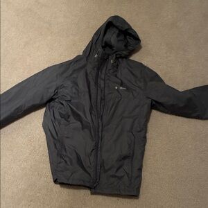 Columbia Men's Black Windbreaker Jacket